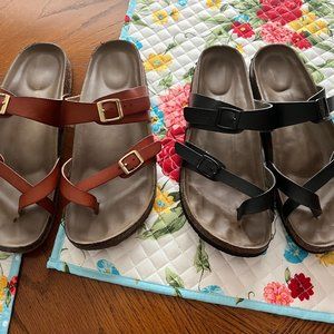 Madden Girl footbed sandals